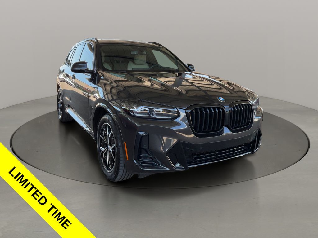 Gray (Dark Graphite Metallic) 2024 BMW X3 SUV / Crossover Rear-Wheel Drive 8-Speed Automatic