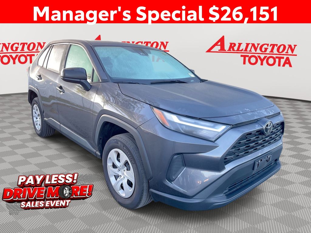 Magnetic Gray Metallic 2024 Toyota RAV4 SUV / Crossover All-Wheel Drive 8-Speed Automatic
