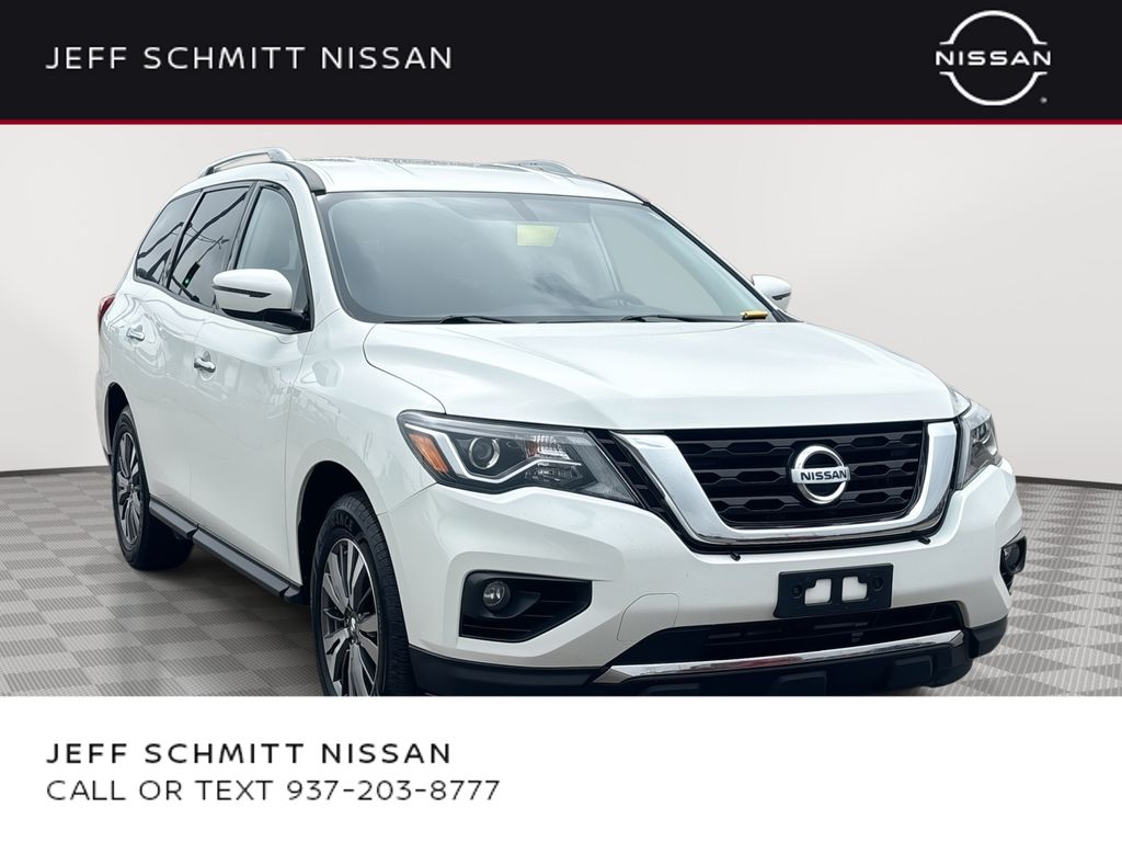 Glacier White 2019 Nissan Pathfinder SV 4WD SUV / Crossover Four-Wheel Drive Continuously Variable Transmission