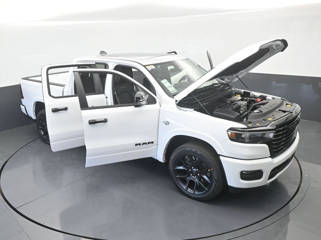 New 2026 Bright White Clearcoat Ram Laramie image 70