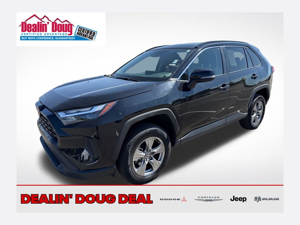 Midnight Black Metallic 2025 Toyota RAV4 SUV / Crossover Front-Wheel Drive 8-Speed Automatic