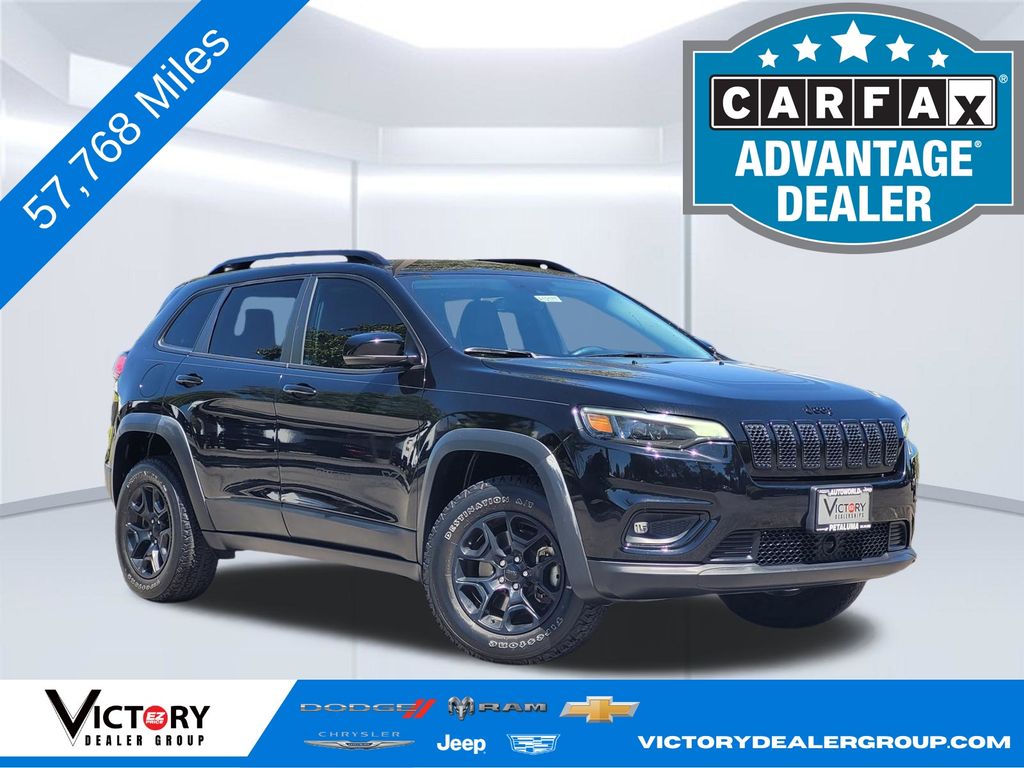 Diamond Black 2022 Jeep Cherokee SUV / Crossover Four-Wheel Drive 9-Speed Automatic