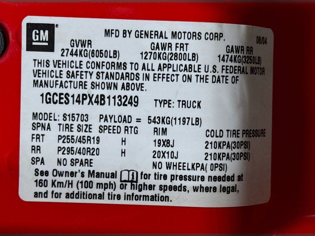 Used Car 2004 Chevrolet Ssr  Base For Sale Under $20,000 In Austin, Texas