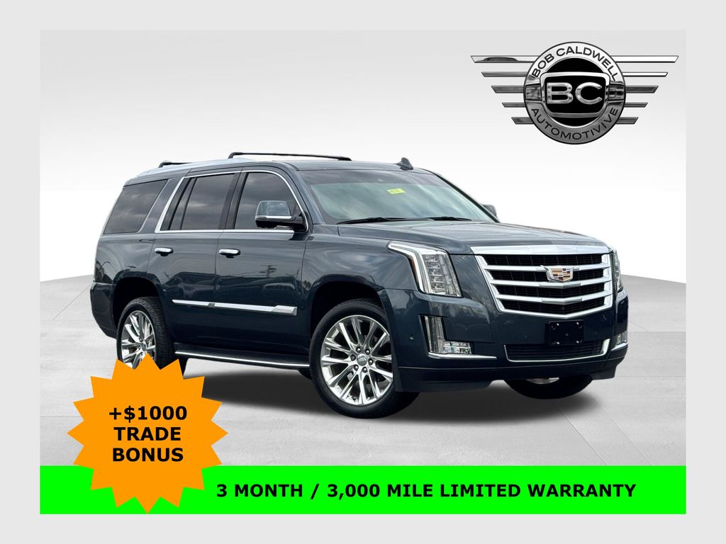 Shadow Metallic 2019 Cadillac Escalade Luxury 4WD SUV / Crossover Four-Wheel Drive