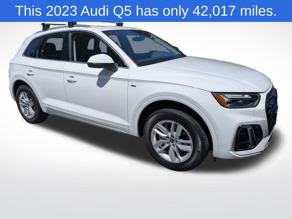 Ibis White 2023 Audi Q5 SUV / Crossover All-Wheel Drive 7-Speed Automatic