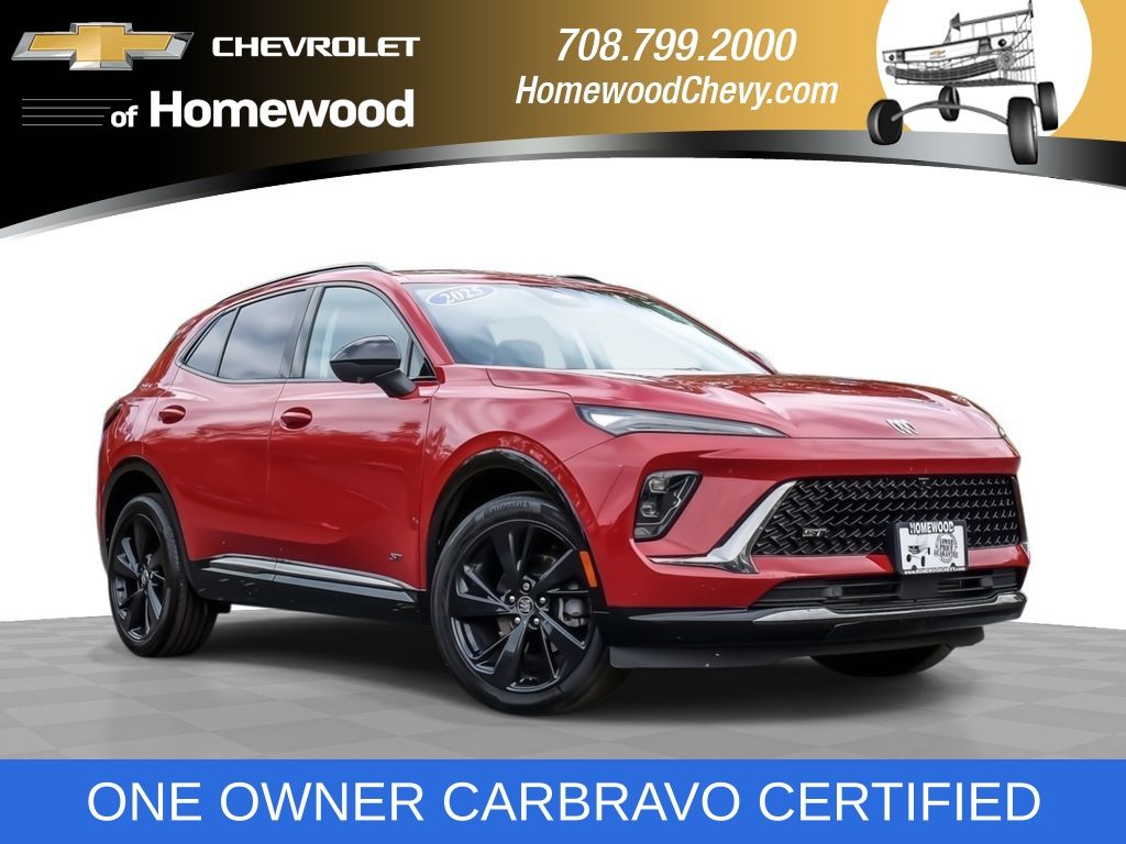 Brilliant Red 2025 Buick Envision Sport Touring AWD SUV / Crossover All-Wheel Drive 9-Speed Automatic