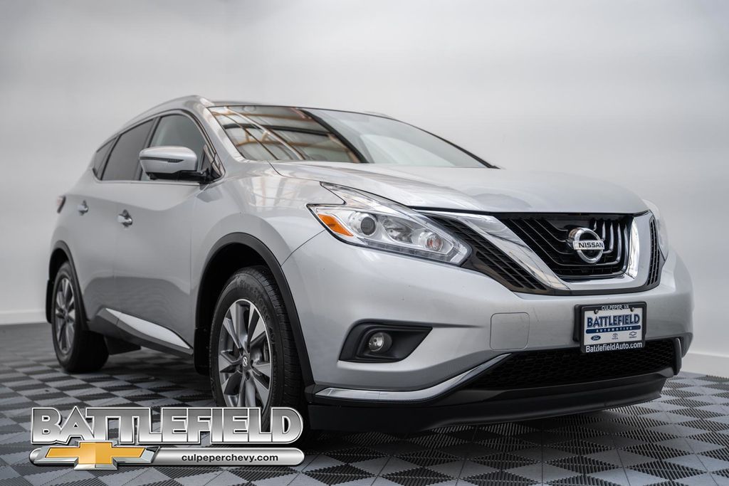 Brilliant Silver Metallic 2017 Nissan Murano SUV / Crossover All-Wheel Drive Continuously Variable Transmission
