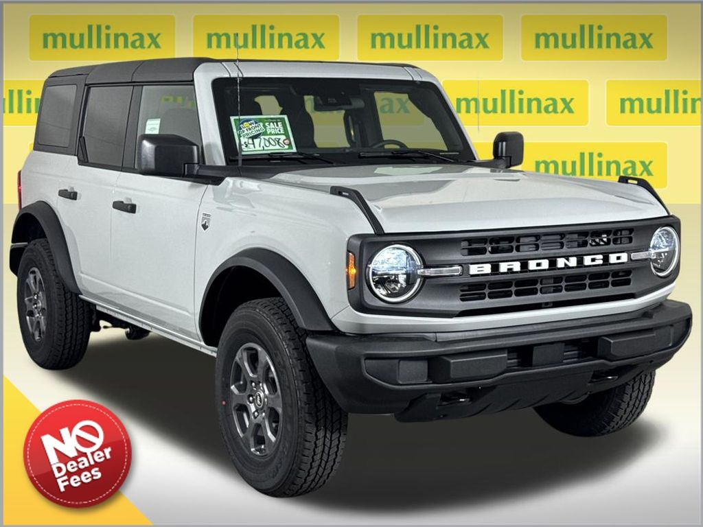 Avalanche Gray 2026 Ford Bronco Big Bend 4-Door 4WD SUV / Crossover Four-Wheel Drive Automatic