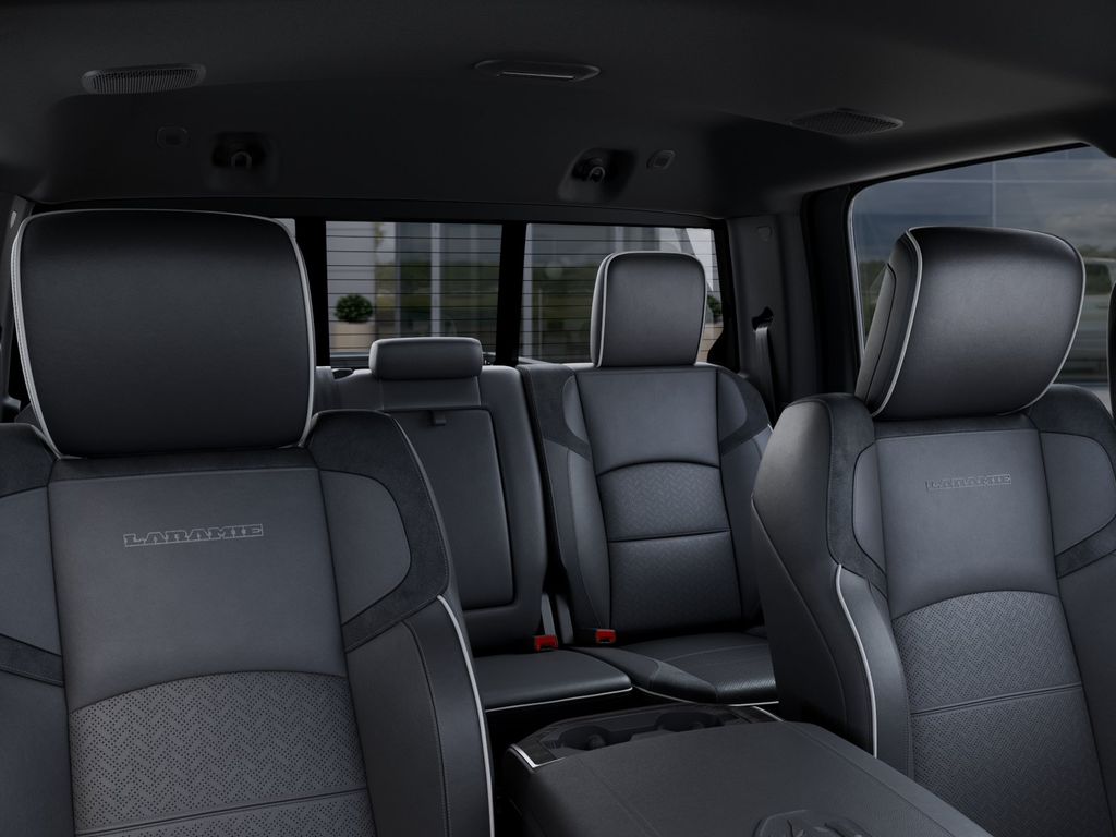New 2026 Diamond Black Crystal Pearlcoat Ram Laramie image 26