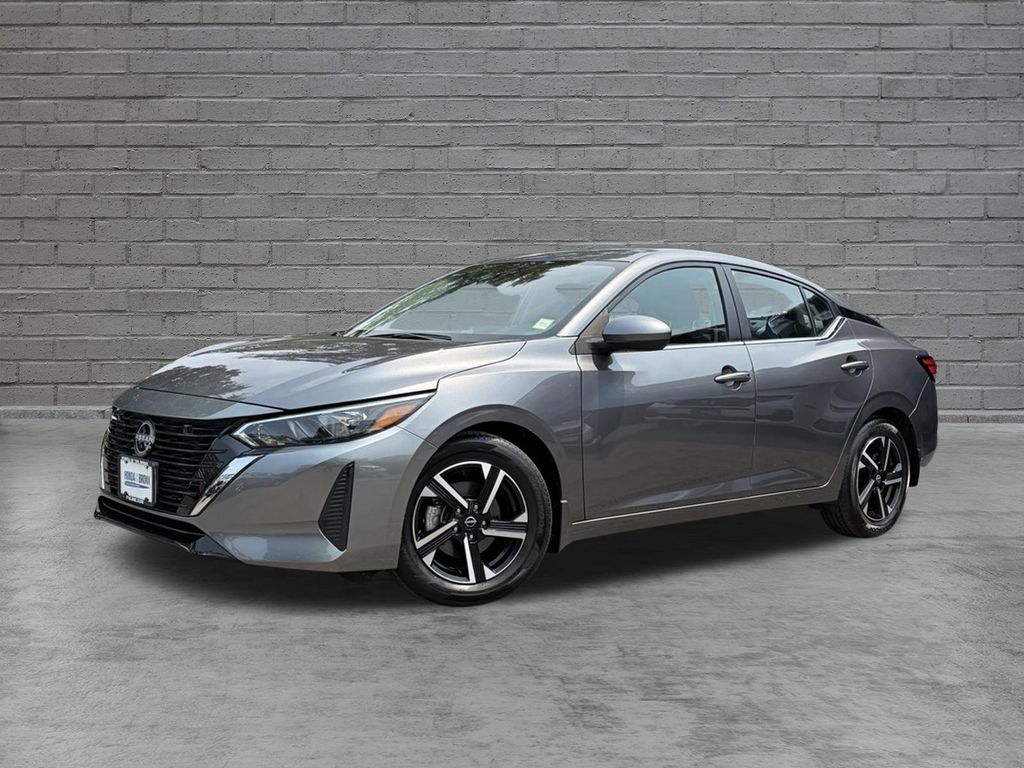 Gray (Gun Metallic) 2025 Nissan Sentra Sedan Front-Wheel Drive Continuously Variable Transmission