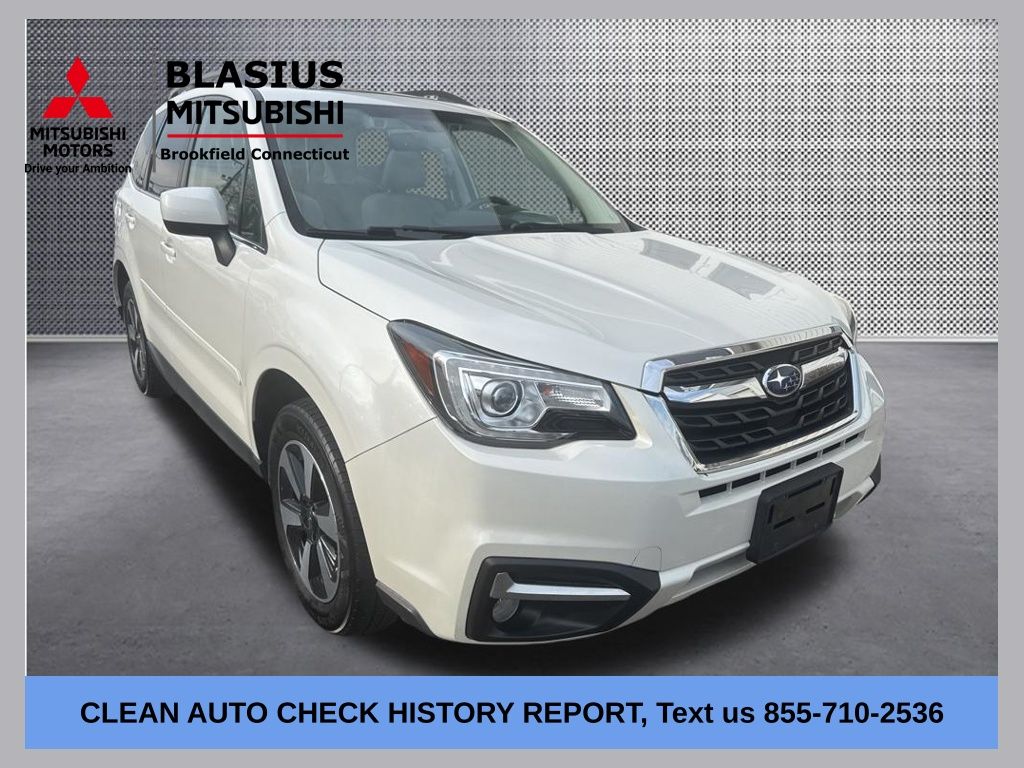 Crystal White Pearl 2017 Subaru Forester 2.5i Limited SUV / Crossover All-Wheel Drive Continuously Variable Transmission