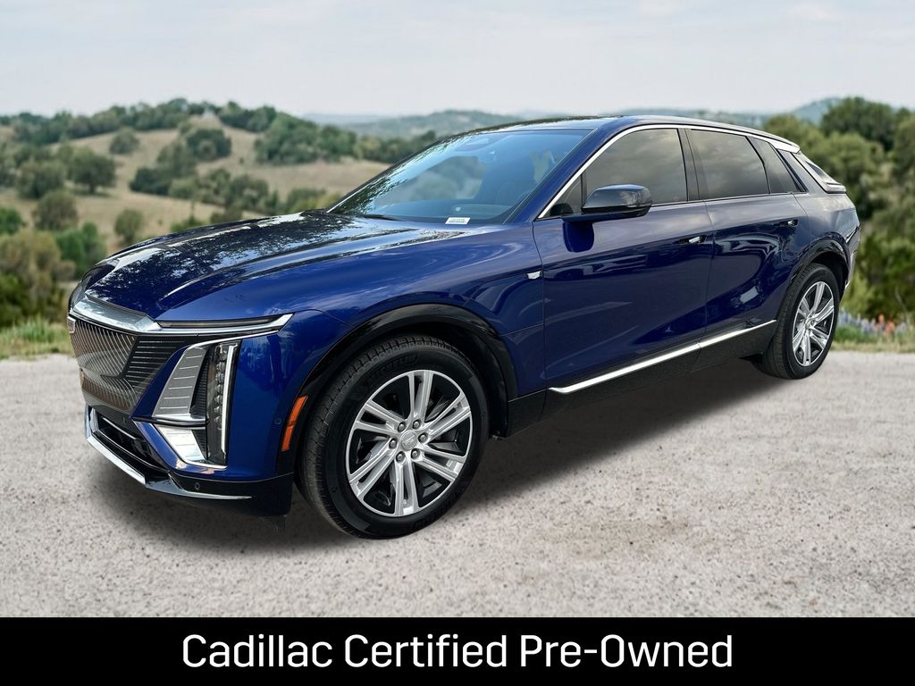 Blue Metallic 2024 Cadillac LYRIQ Tech AWD SUV / Crossover All-Wheel Drive 1-Speed Automatic