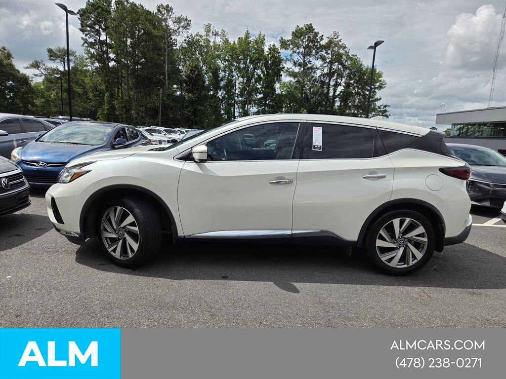 Used 2021 White Nissan SL image 2