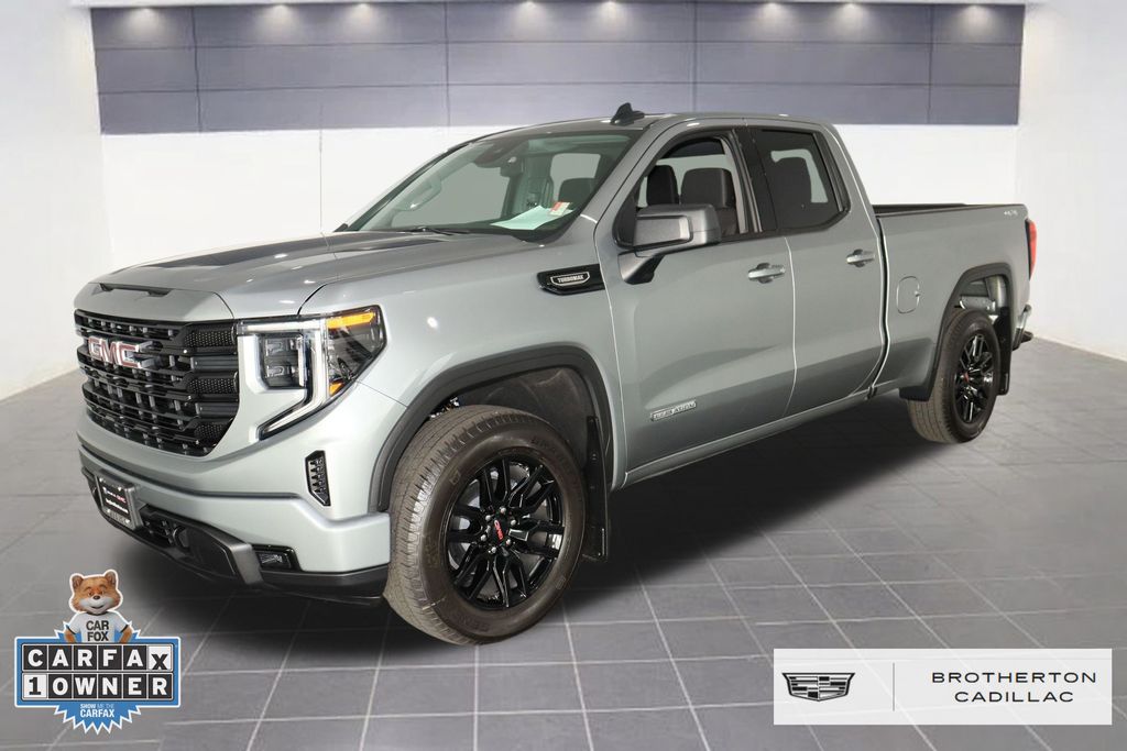 Sterling Metallic 2026 GMC Sierra 1500 Elevation Standard Double Cab 4WD Pickup Truck Four-Wheel Drive 8-Speed Automatic