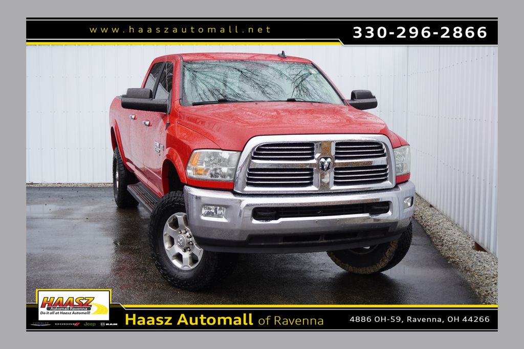 Flame Red Clearcoat 2017 RAM 2500 Big Horn Crew Cab LB 4WD Pickup Truck Four-Wheel Drive 6-Speed Automatic