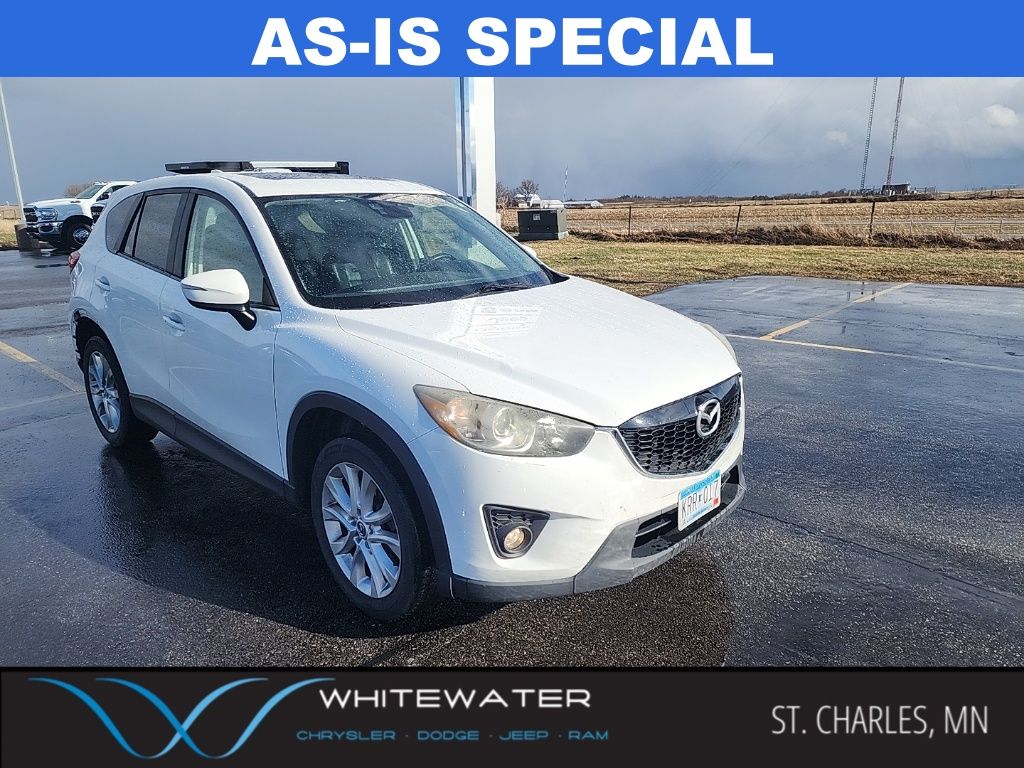 Crystal White Pearl Mica 2015 Mazda CX-5 Grand Touring AWD SUV / Crossover All-Wheel Drive 6-Speed Automatic