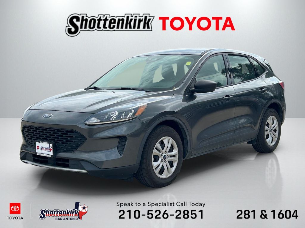 Gray (Magnetic) 2020 Ford Escape S FWD SUV / Crossover Front-Wheel Drive 8-Speed Automatic