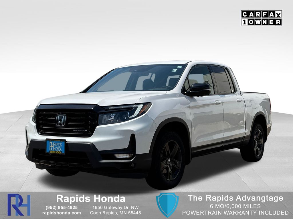 Platinum White Pearl 2023 Honda Ridgeline Pickup Truck All-Wheel Drive 9-Speed Automatic