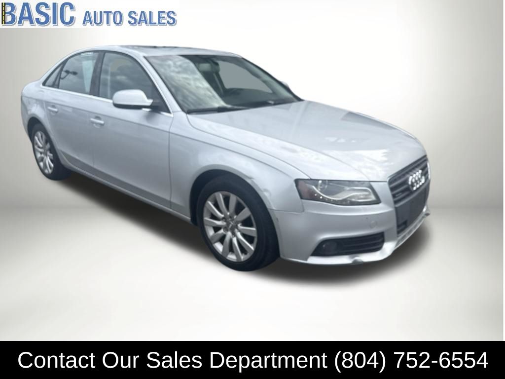 2011 Audi A4 Sedan All-Wheel Drive 8-Speed Automatic