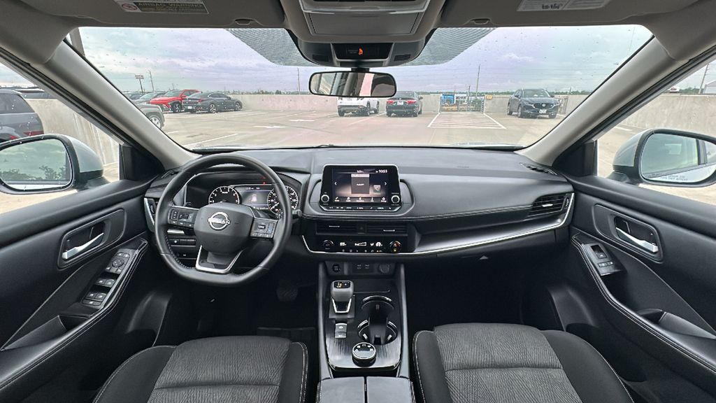 2025 Nissan Rogue SV Silver at Bravo Nissan