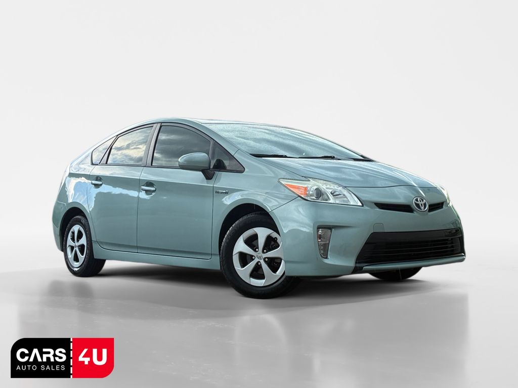 Pearl 2015 Toyota Prius Hatchback Front-Wheel Drive Continuously Variable Transmission