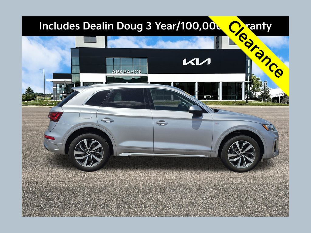 Florett Silver Metallic 2023 Audi Q5 SUV / Crossover All-Wheel Drive 7-Speed Automatic