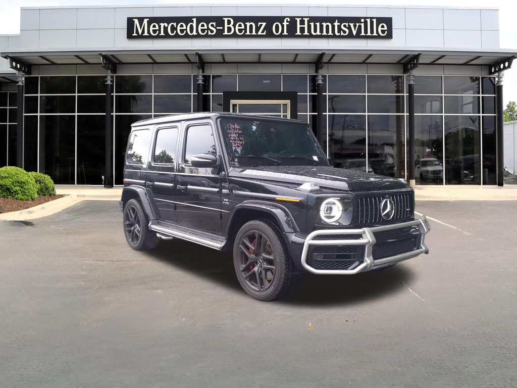 Obsidian Black Metallic 2022 Mercedes-Benz G-Class AMG G 63 4MATIC SUV / Crossover All-Wheel Drive 9-Speed Automatic