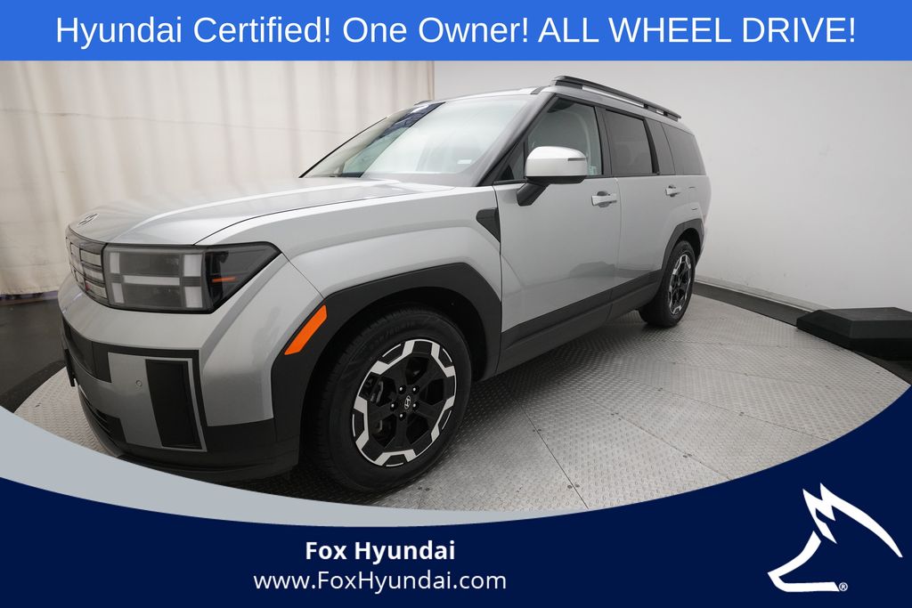 Shimmering Silver Pearl 2026 Hyundai Santa Fe SUV / Crossover All-Wheel Drive 8-Speed Automatic