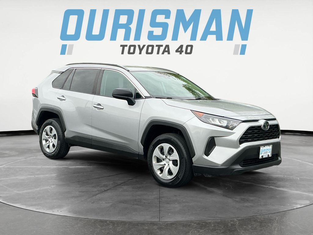Silver Sky Metallic 2020 Toyota RAV4 LE AWD SUV / Crossover All-Wheel Drive 8-Speed Automatic