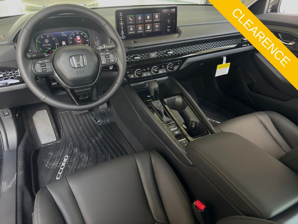 2025 Honda Accord Hybrid EX-L Gray at Classic Honda Galveston