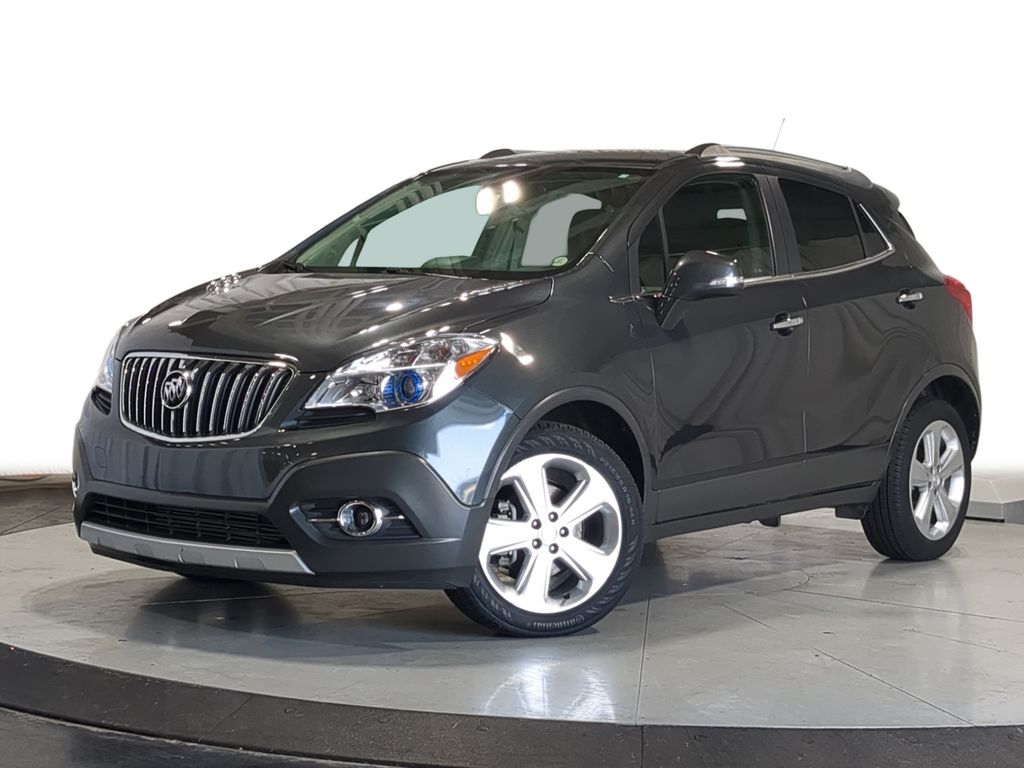 Graphite Gray Metallic 2016 Buick Encore SUV / Crossover Front-Wheel Drive 6-Speed Automatic Overdrive