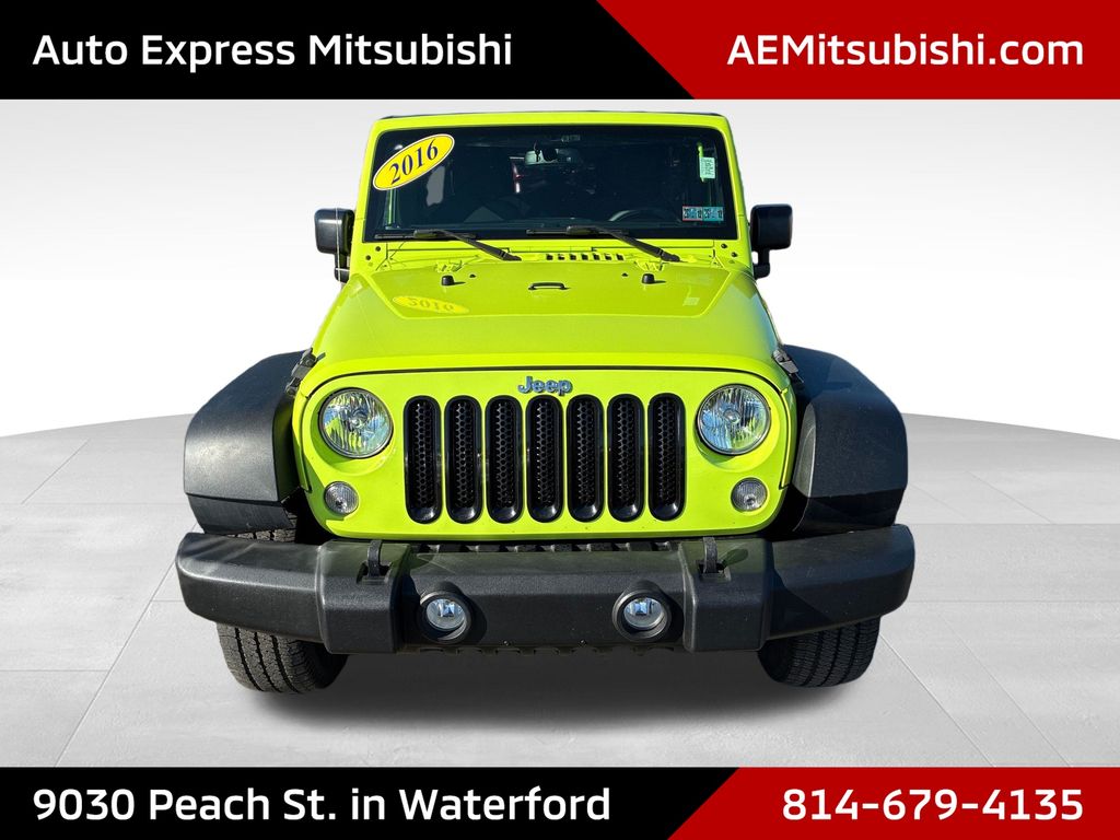 2016 Jeep Wrangler Unlimited Sport Green at Auto Express Mitsubishi