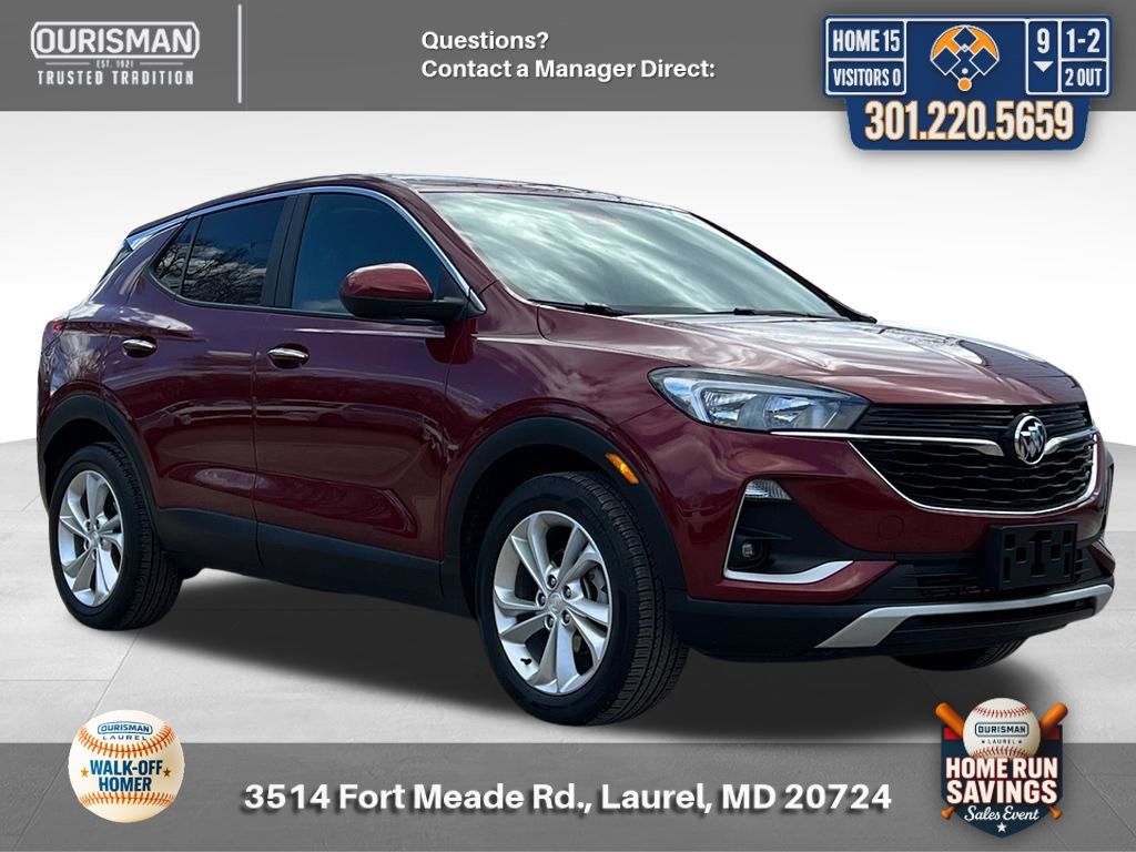 Cinnabar Metallic 2023 Buick Encore GX Preferred FWD SUV / Crossover Front-Wheel Drive Continuously Variable Transmission