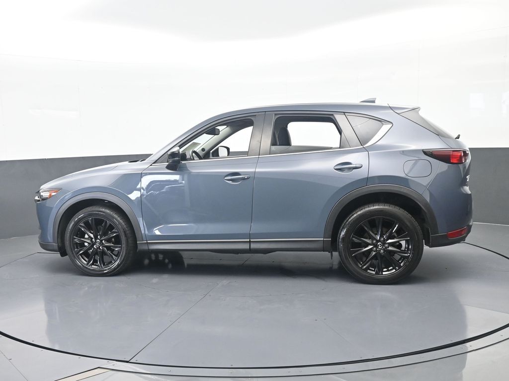 Used 2021 Polymetal Gray Mazda Carbon Edition image 3