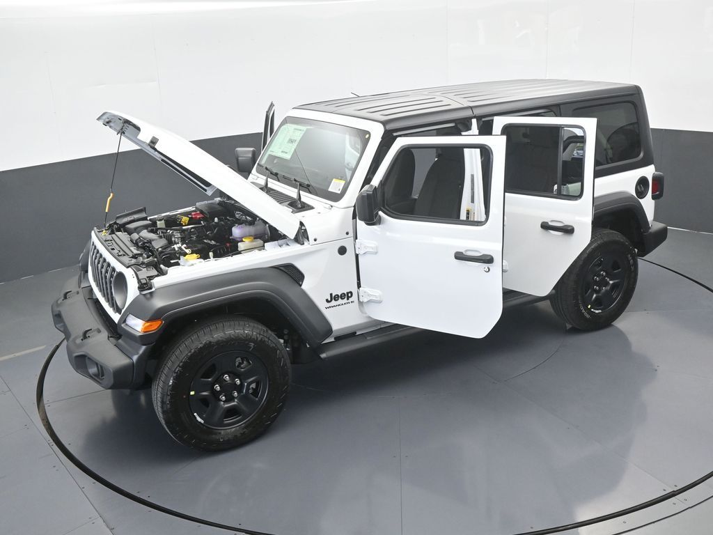 New 2026 Bright White Clearcoat Jeep Sport image 63