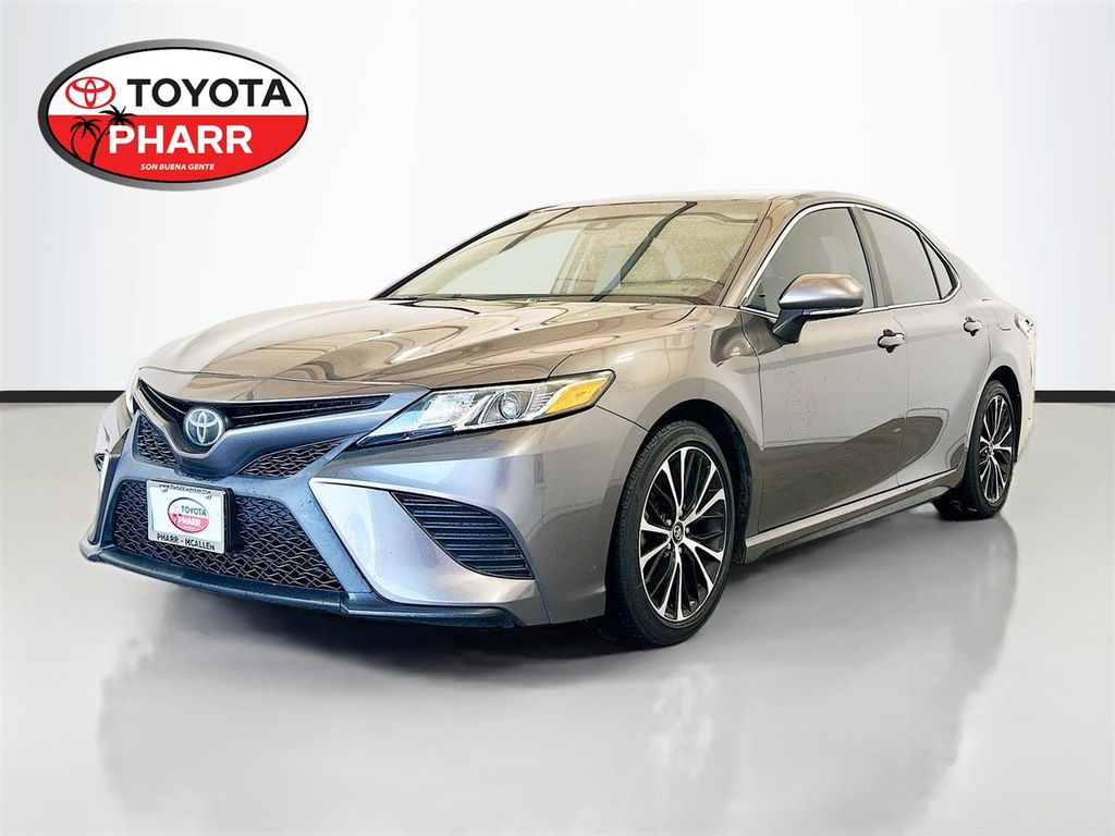 Predawn Gray Mica 2019 Toyota Camry Sedan Front-Wheel Drive 8-Speed Automatic