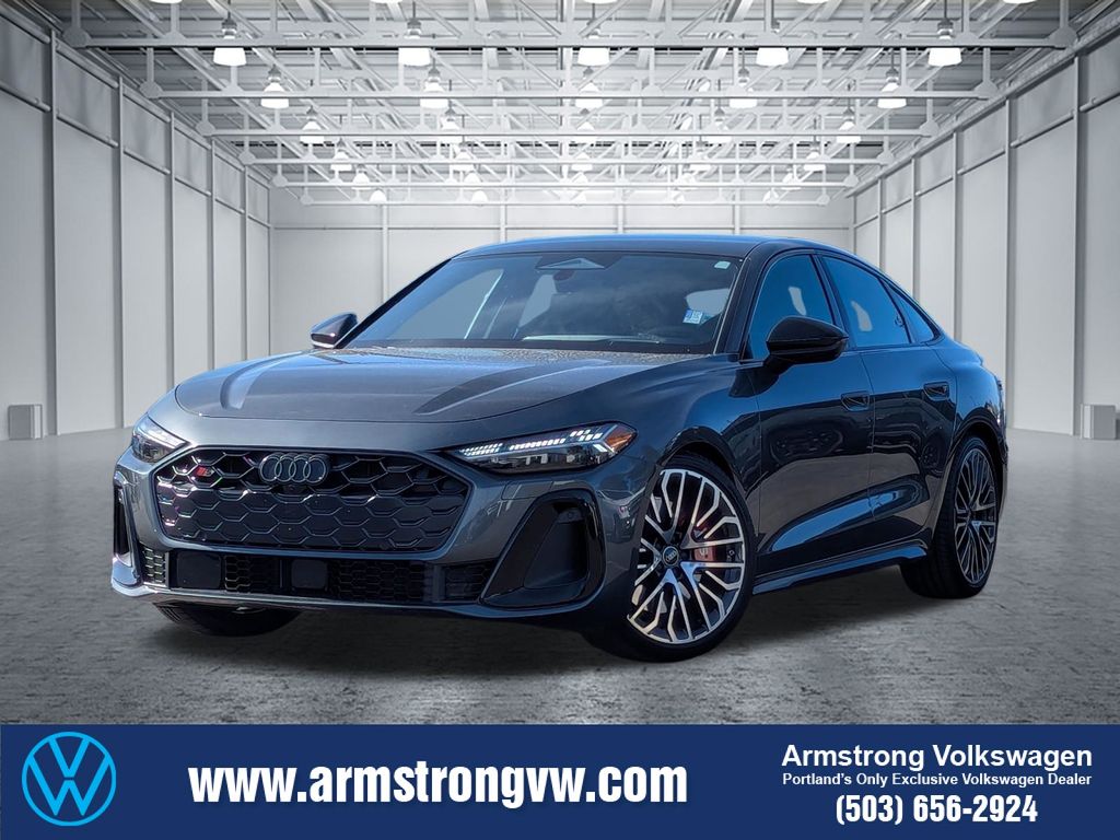 Daytona Gray Metallic 2025 Audi S5 3.0T quattro Premium Plus Sedan All-Wheel Drive 7-Speed Automatic