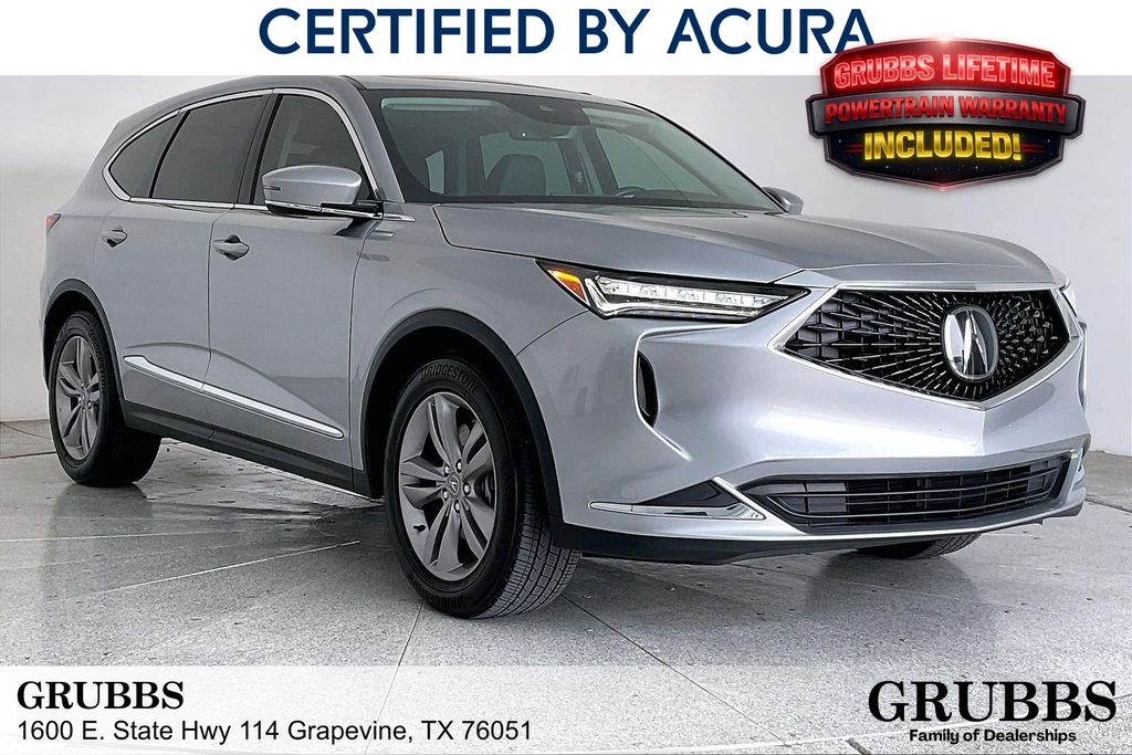Lunar Silver Metallic 2024 Acura MDX FWD SUV / Crossover Front-Wheel Drive Automatic