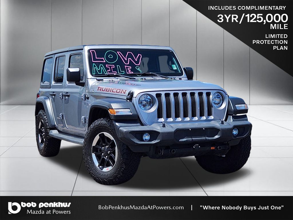 Billet Silver Metallic Clearcoat 2020 Jeep Wrangler SUV / Crossover Four-Wheel Drive 8-Speed Automatic