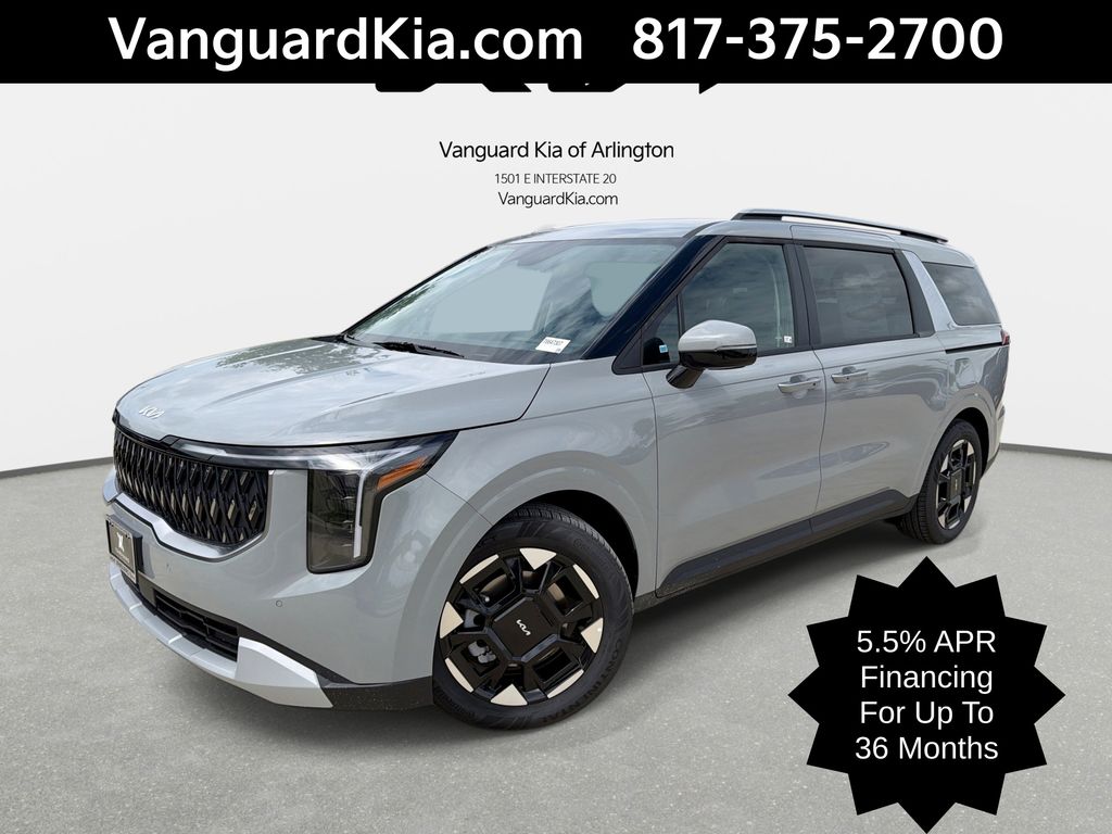 Ceramic Silver 2026 Kia Carnival Minivan Front-Wheel Drive 8-Speed Automatic