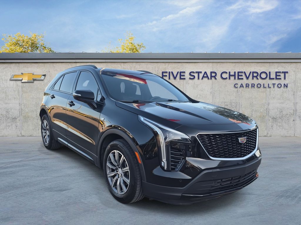 Stellar Black Metallic 2022 Cadillac XT4 SUV / Crossover Front-Wheel Drive 9-Speed Automatic