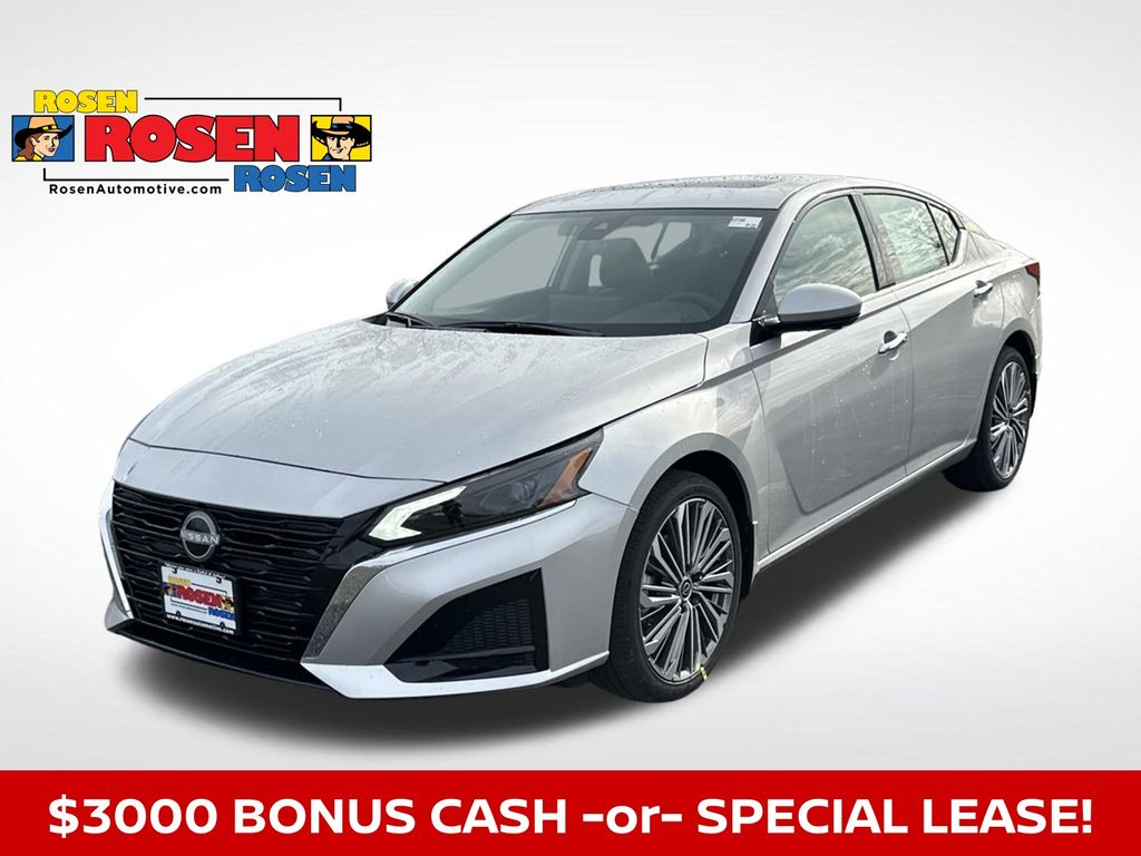 Brilliant Silver Metallic 2025 Nissan Altima 2.5 SL AWD Sedan All-Wheel Drive Continuously Variable Transmission