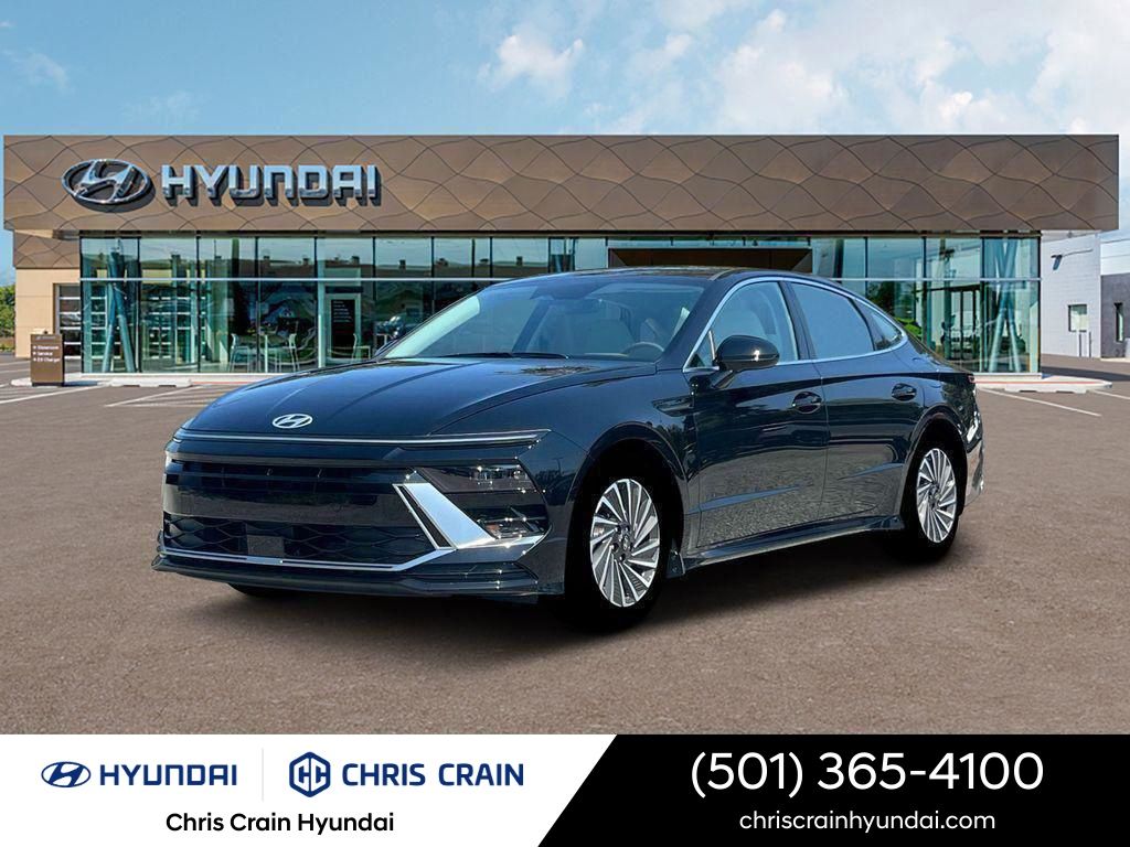 Abyss Black 2026 Hyundai Sonata Hybrid SEL FWD Sedan Front-Wheel Drive 6-Speed Automatic