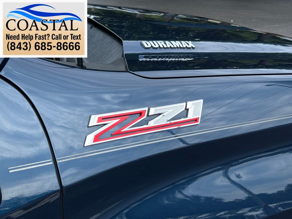 2021 Chevrolet Silverado 1500 LTZ Blue at Bob Mills Chevrolet