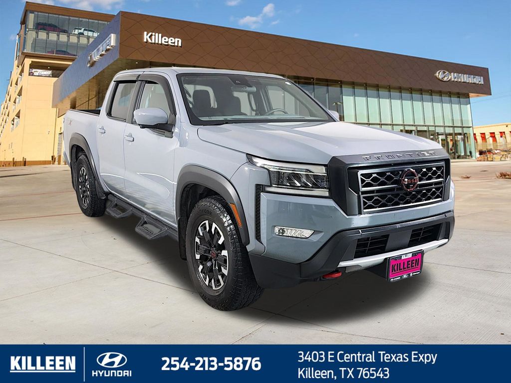 Boulder Gray Pearl 2024 Nissan Frontier Pickup Truck 4X2 9-Speed Automatic Overdrive