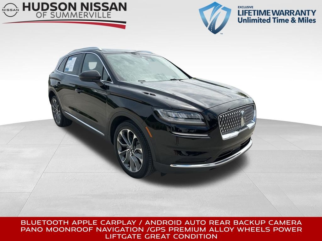 2022 Infinite Black Metallic Clearcoat Lincoln Nautilus Reserve SUV