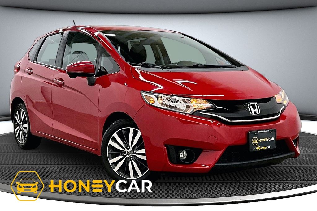 Milano Red 2017 Honda Fit Hatchback Front-Wheel Drive Continuously Variable Transmission