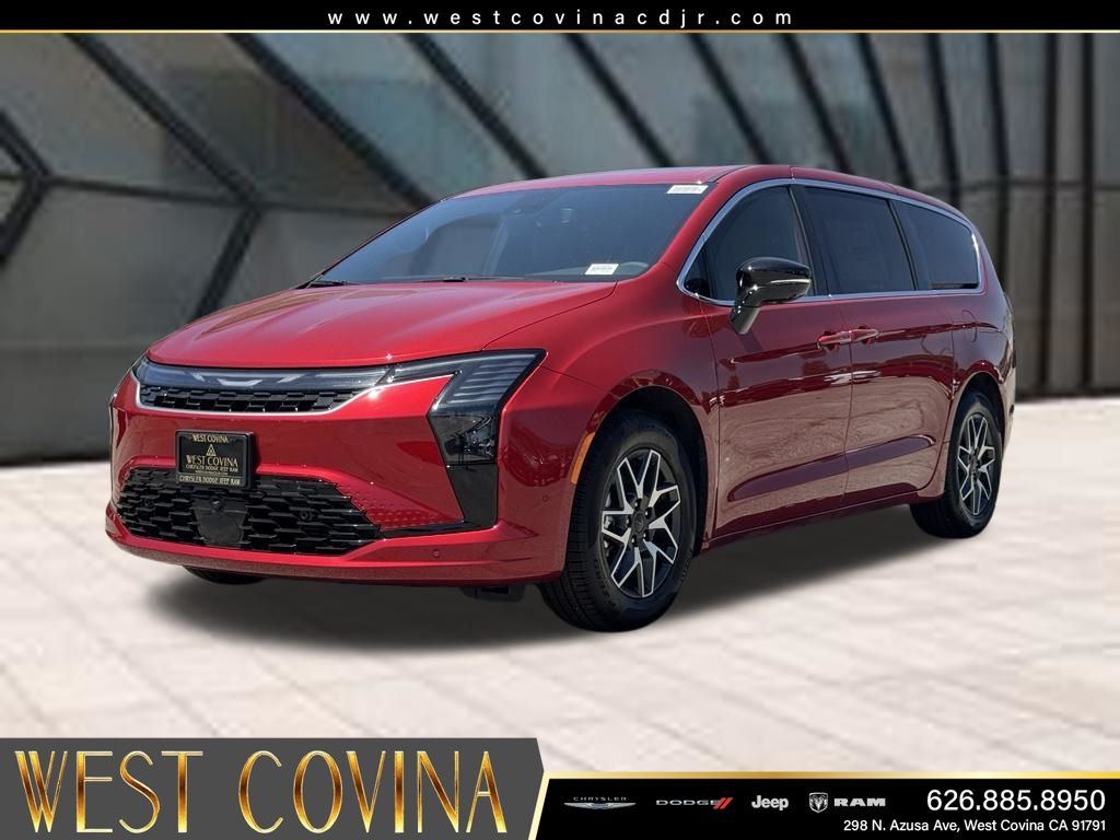 Red 2027 Chrysler Pacifica Limited FWD Minivan Front-Wheel Drive 9-Speed Automatic