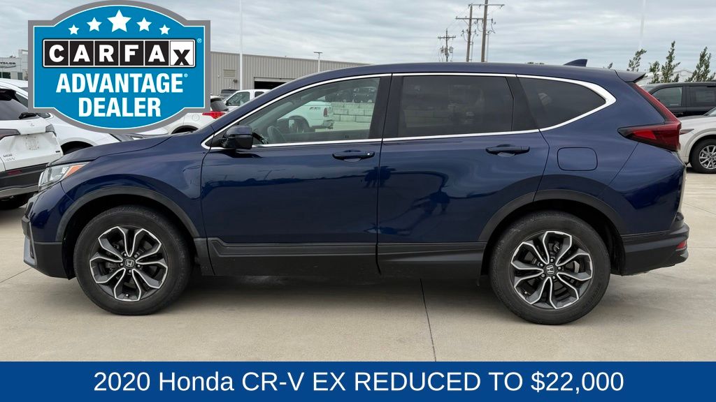 Used 2020 Honda CR-V EX with VIN 5J6RW2H51LL024211 for sale in Kansas City