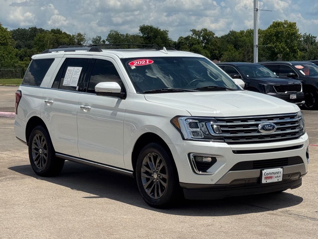2021 Ford Expedition Limited White at Cook Ford